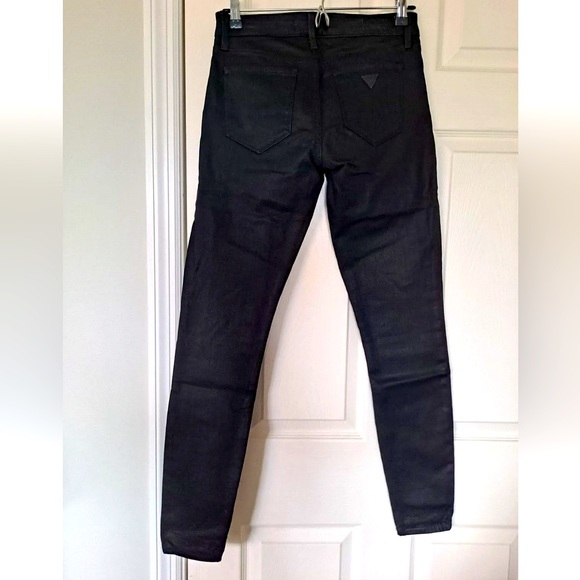 GUESS POWER SKINNY LOW RISE COATED 28 - Picture 2 of 5